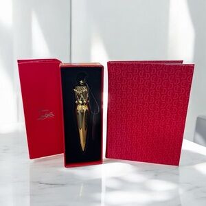 Christian Louboutin Silky Satin Lipstick + Notebook Bundle